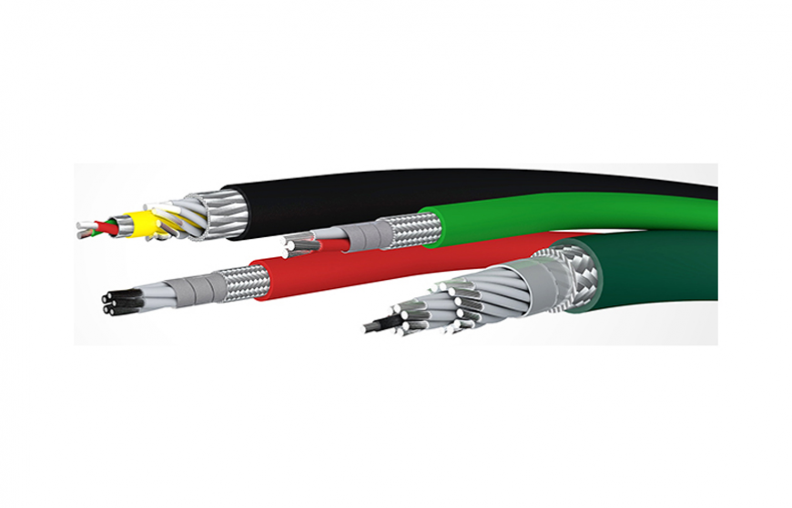 Railway rolling stock cable