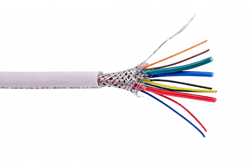 Shielded high-flexibility signal drag chain cable